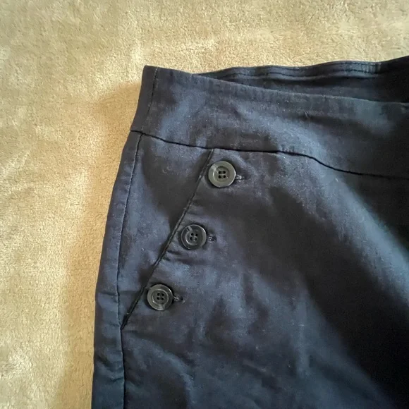 Women's Blue Shorts Longer plus size 26W - Picture 4 of 6